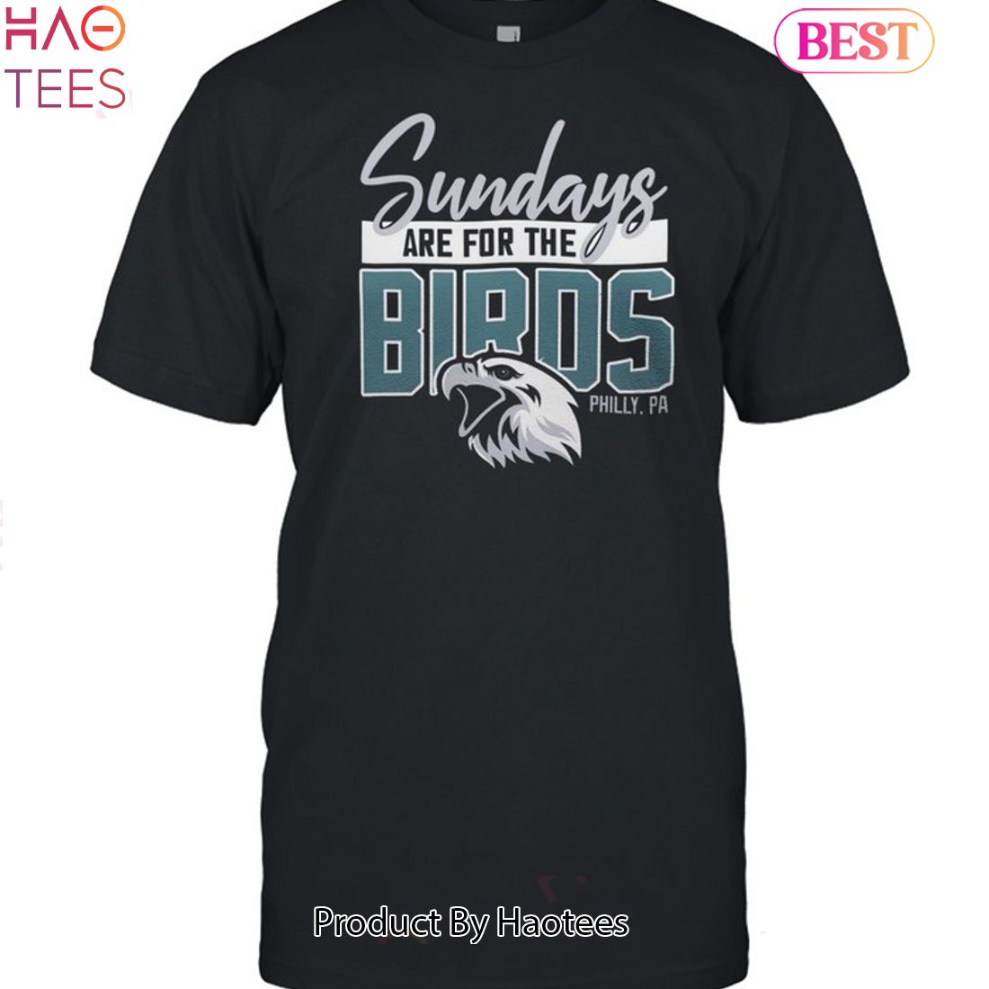 Sunday Are For The Birds Philadelphia Eagles Unisex T-Shirt