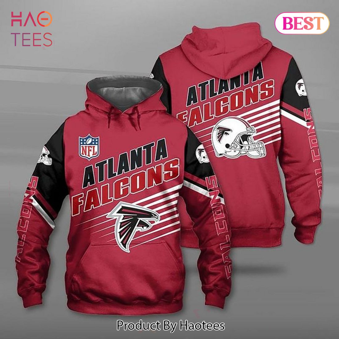 THE BEST Atlanta Falcons Apparel Best Christmas Gift For Fans 3D Hoodie