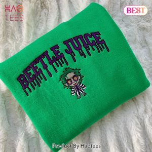 THE BEST Beetle Character Melt Embroidered Hoodie, Sweatshirt