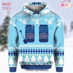 THE BEST Bud Light Can Beer 3D Hoodie