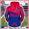 THE BEST Buffalo Bills Football Pullover Hoodie Custom 3D Print For NFL Fans Men Women