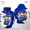 THE BEST Buffalo Bills NFL Baby Yoda Team 3D Hoodie