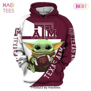 THE BEST c Hug Ball Texas A&M Aggies 3D Hoodie NCAA Basketball Gifts