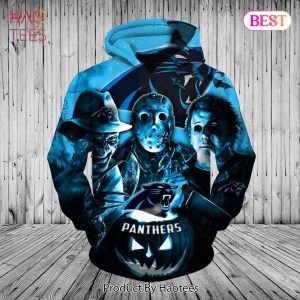THE BEST Carolina Panthers Halloween Horror Night 3D Hoodie 3D Sweatshirt