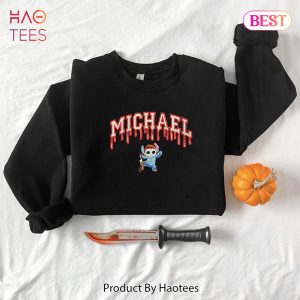THE BEST Michael Freddy Melt Embroidered Hoodie, Sweatshirt