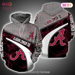 TRENDING Alabama Crimson Tide Armor For Fan 3D Hoodie Alabama Crimson Tide Fans Gift