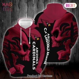 TRENDING Arizona Cardinals Skull Men And Women 3D Hoodie