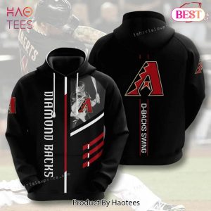 TRENDING Arizona Diamondbacks Black 3D Hoodie