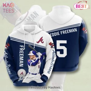 TRENDING Atlanta Braves Freddie Freeman Custom Hoodie 3d