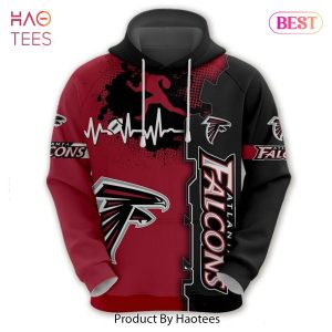 TRENDING Atlanta Falcons NFL Big Logo Teams For Man Women 3D Hoodie Fan Gift