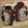 TRENDING Brahman Cattle Live Like Someone Left The Gate Open 3D Hoodie