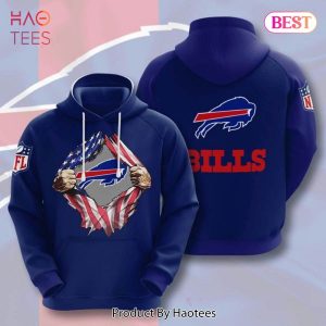 TRENDING Buffalo Bills American Flag 3D Hoodie Buffalo Bills Fan Gift Ideas