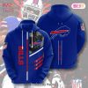 AVAILABLE Atlanta Falcons Skull In Hand Black Red 3D Hoodie