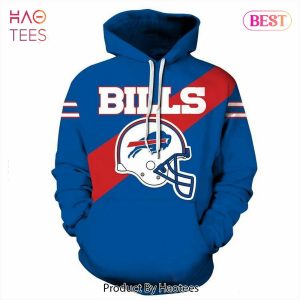 TRENDING Buffalo Bills Helmet 3D Hoodie Buffalo Bills Fans Gift