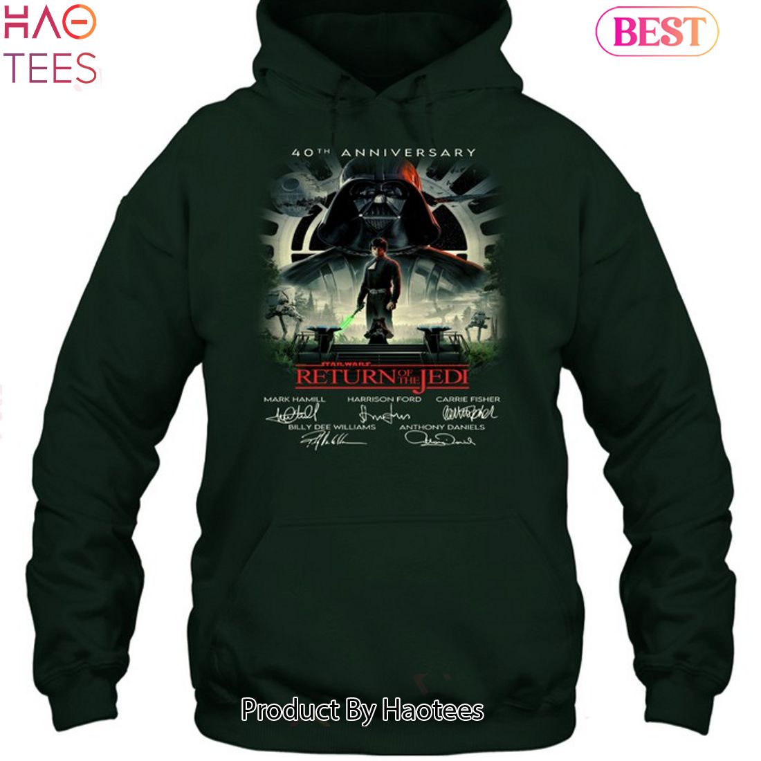 40th Anniversary Star Wars Return Of The Jedi Darth Vader Unisex T-Shirt 40th Anniversary Star Wars Return Of The Jedi Darth Vader Unisex T-Shirt