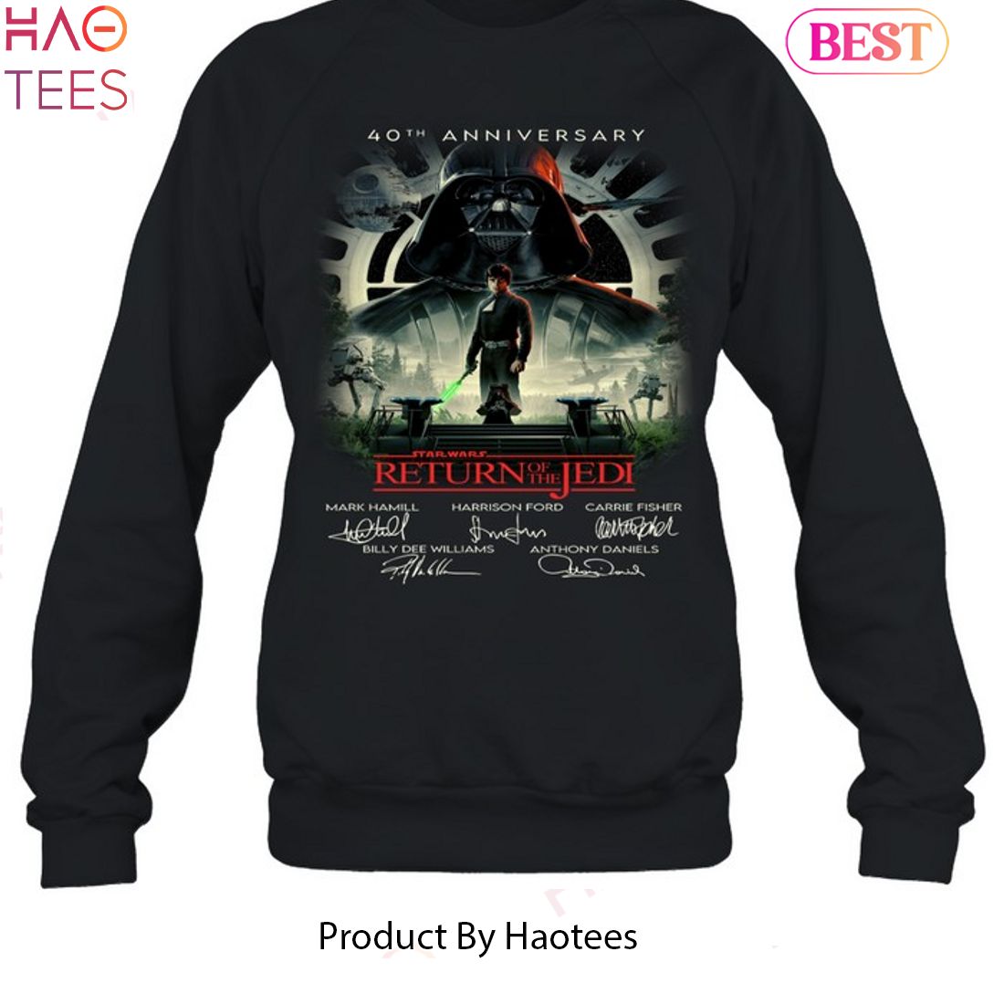 40th Anniversary Star Wars Return Of The Jedi Darth Vader Unisex T-Shirt 40th Anniversary Star Wars Return Of The Jedi Darth Vader Unisex T-Shirt
