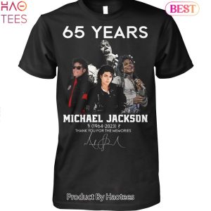 66 Years 1964-2023 Michael Jackson Thank You For The Memories Unisex T-Shirt
