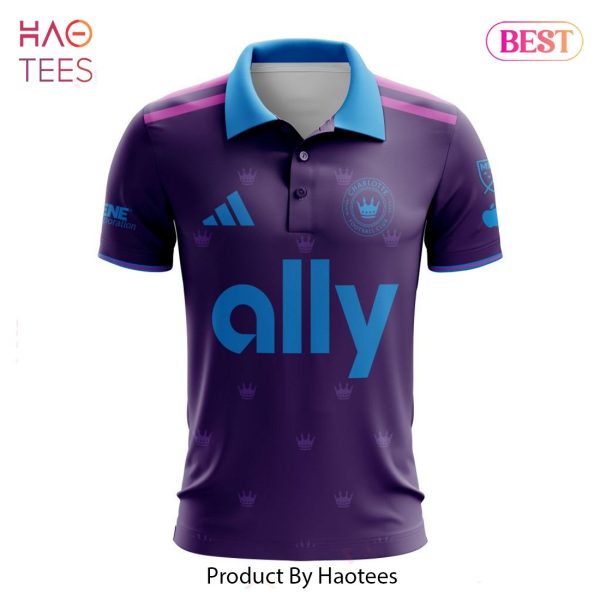 [AVAILABLE] MLS Charlotte FC 2023 Away Polo