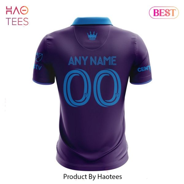 [AVAILABLE] MLS Charlotte FC 2023 Away Polo