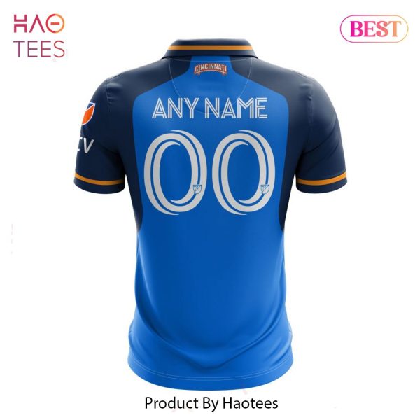 [AVAILABLE] MLS FC Cincinnati 2023 Home River Custom Polo