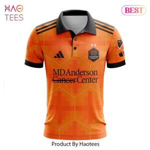 AVAILABLE MLS Houston Dynamo FC 2023 Home El Sol Custom Polo