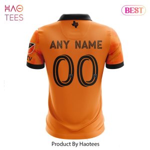 AVAILABLE MLS Houston Dynamo FC 2023 Home El Sol Custom Polo