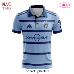 AVAILABLE MLS Sporting Kansas City 2023 Home Hoops 4.0 Custom Polo