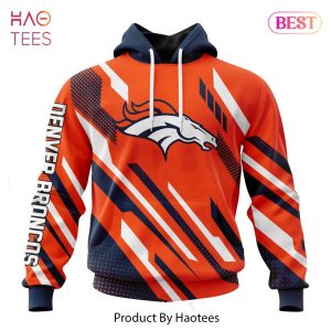 AVAILABLE NFL Denver Broncos Special MotoCross Concept Hoodie