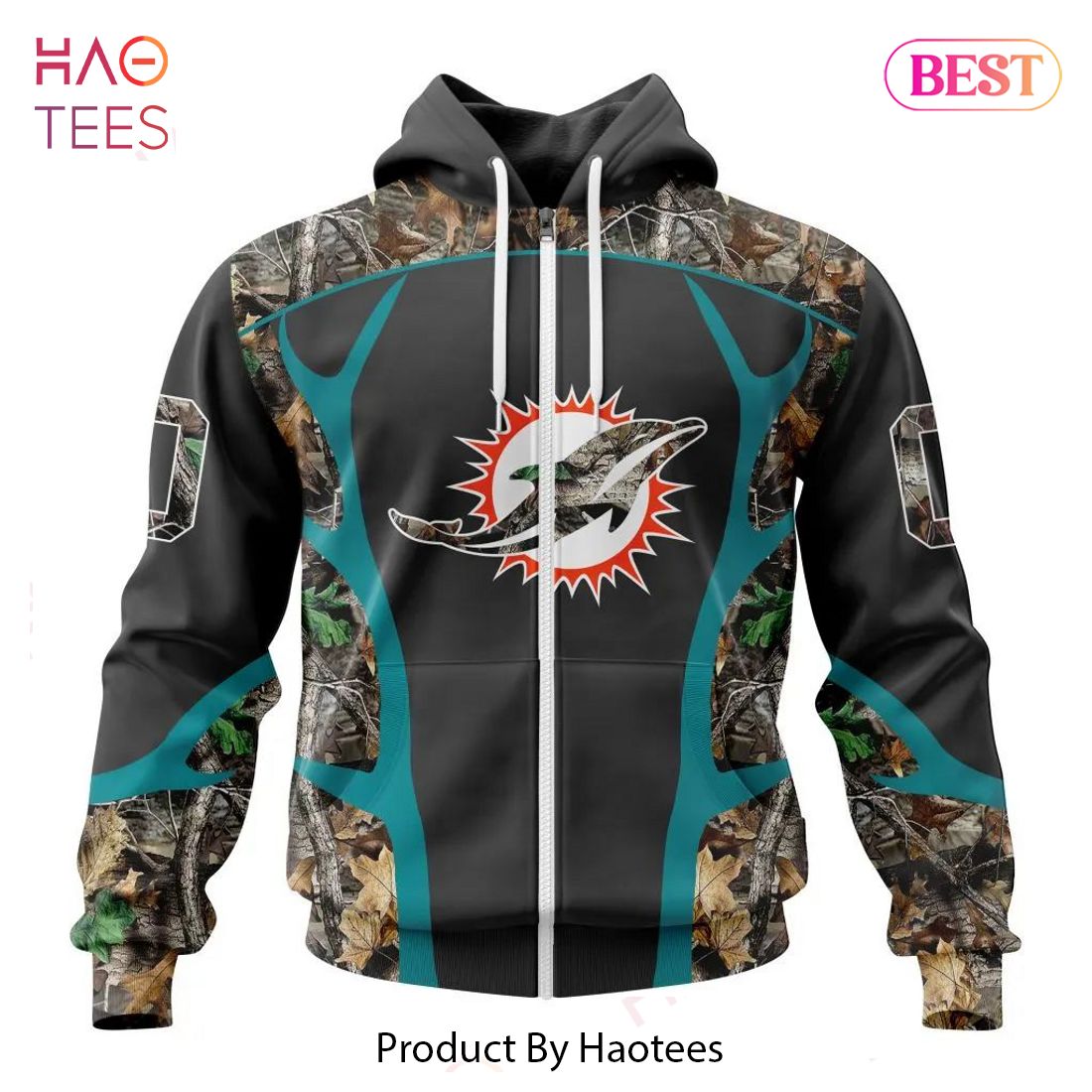 NFL Miami Dolphins For Women 3D Hoodie All Over Printed Unique