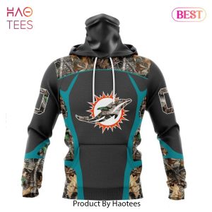 NFL Miami Dolphins Skull Funny Green Hoodie, Zip Hoodie 3D All