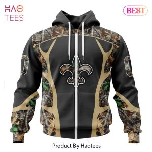 AVAILABLE NFL New Orleans Saints Special Camo Hunting Design Hoodie