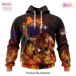 AVAILABLE NFL New York Giants Honor Firefighters – First Responders Hoodie