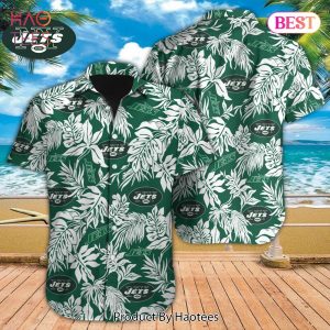 AVAILABLE NFL New York Jets Special Hawaiian Design Button Shirt Hoodie