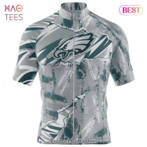 AVAILABLE NFL Philadelphia Eagles Special Mix Stripes Design Cycling Jersey Hoodie