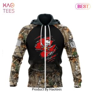 AVAILABLE NFL Tampa Bay Buccaneers Special Camo Hunting Design Hoodie