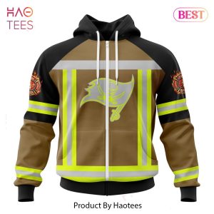 AVAILABLE NFL Tampa Bay Buccaneers Special Firefighter Uniform Design Hoodie