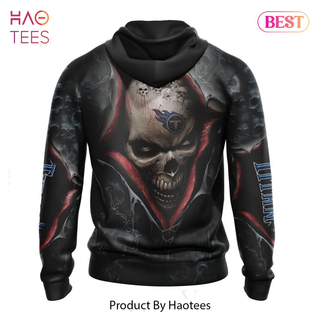 AVAILABLE NFL Tennessee Titans Special Horror Skull Art Design Hoodie AVAILABLE NFL Tennessee Titans Special Horror Skull Art Design Hoodie