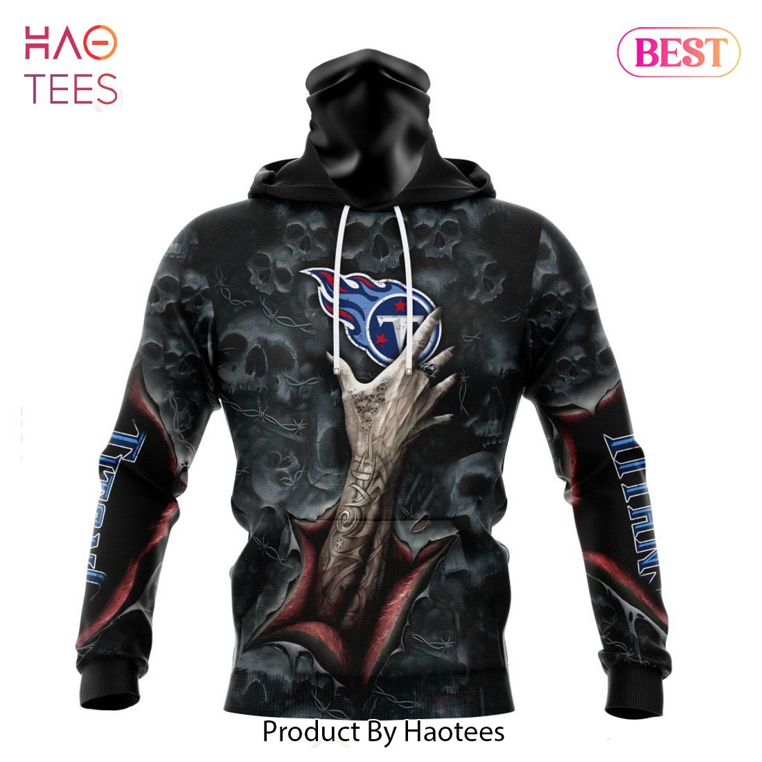 AVAILABLE NFL Tennessee Titans Special Horror Skull Art Design Hoodie AVAILABLE NFL Tennessee Titans Special Horror Skull Art Design Hoodie