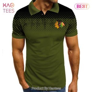 AVAILABLE NHL Chicago Blackhawks Special Multi Color Polo