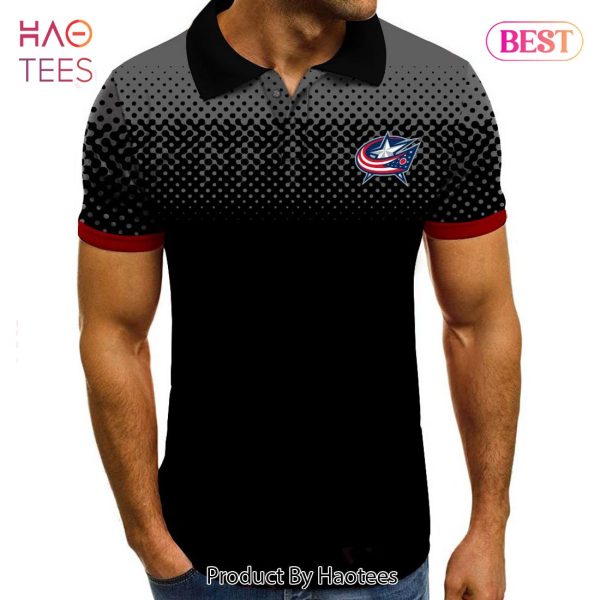 [AVAILABLE] NHL Columbus Blue Jackets Special Multi Color Polo