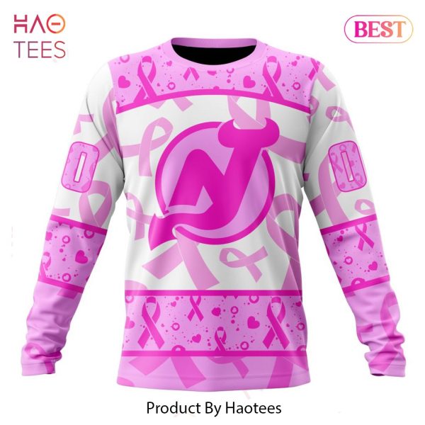 [AVAILABLE] NHL New Jersey Devils Special Pink October Breast Cancer Awareness Month Jeysey