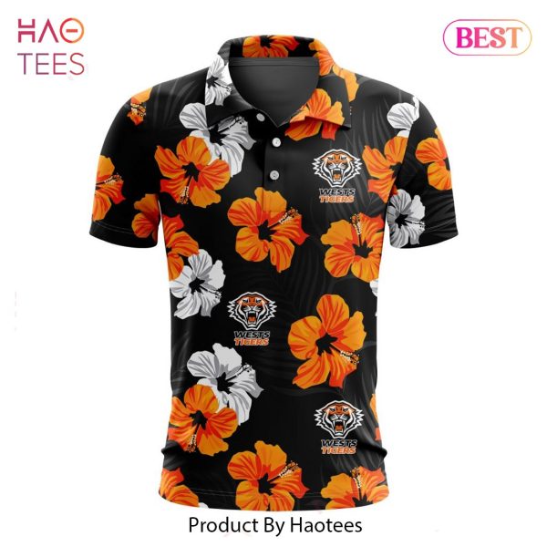 [AVAILABLE] NRL Wests Tigers Special Aloha Golf Polo Design