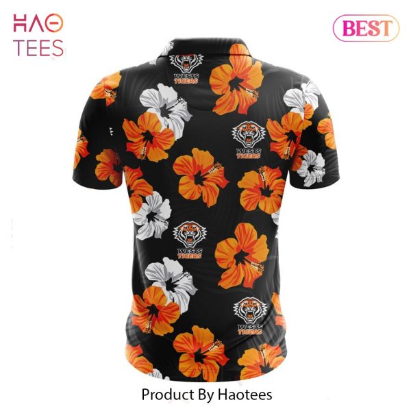 [AVAILABLE] NRL Wests Tigers Special Aloha Golf Polo Design