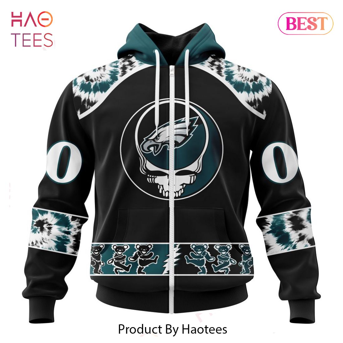 AVAILABLE Philadelphia Eagles Special Grateful Dead Design Hoodie AVAILABLE Philadelphia Eagles Special Grateful Dead Design Hoodie