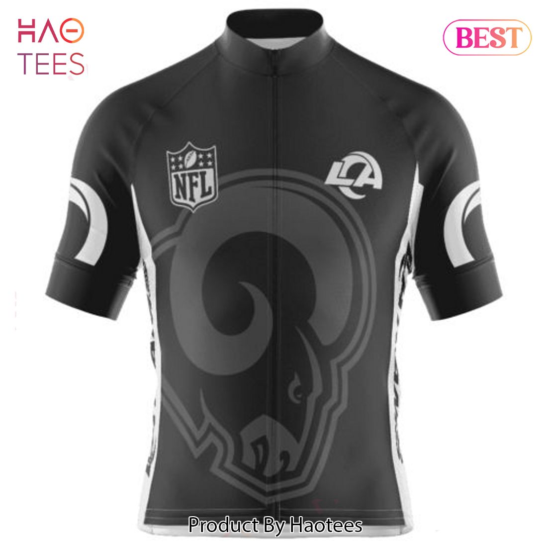 BEST Los Angeles Rams Mono Cycling Jersey Hoodie