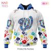 BEST MLB Washington Nationals Special Autism Awareness Design Hoodie