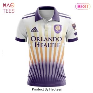 BEST MLS Orlando City SC 2023 Away The Sunshine Custom Polo