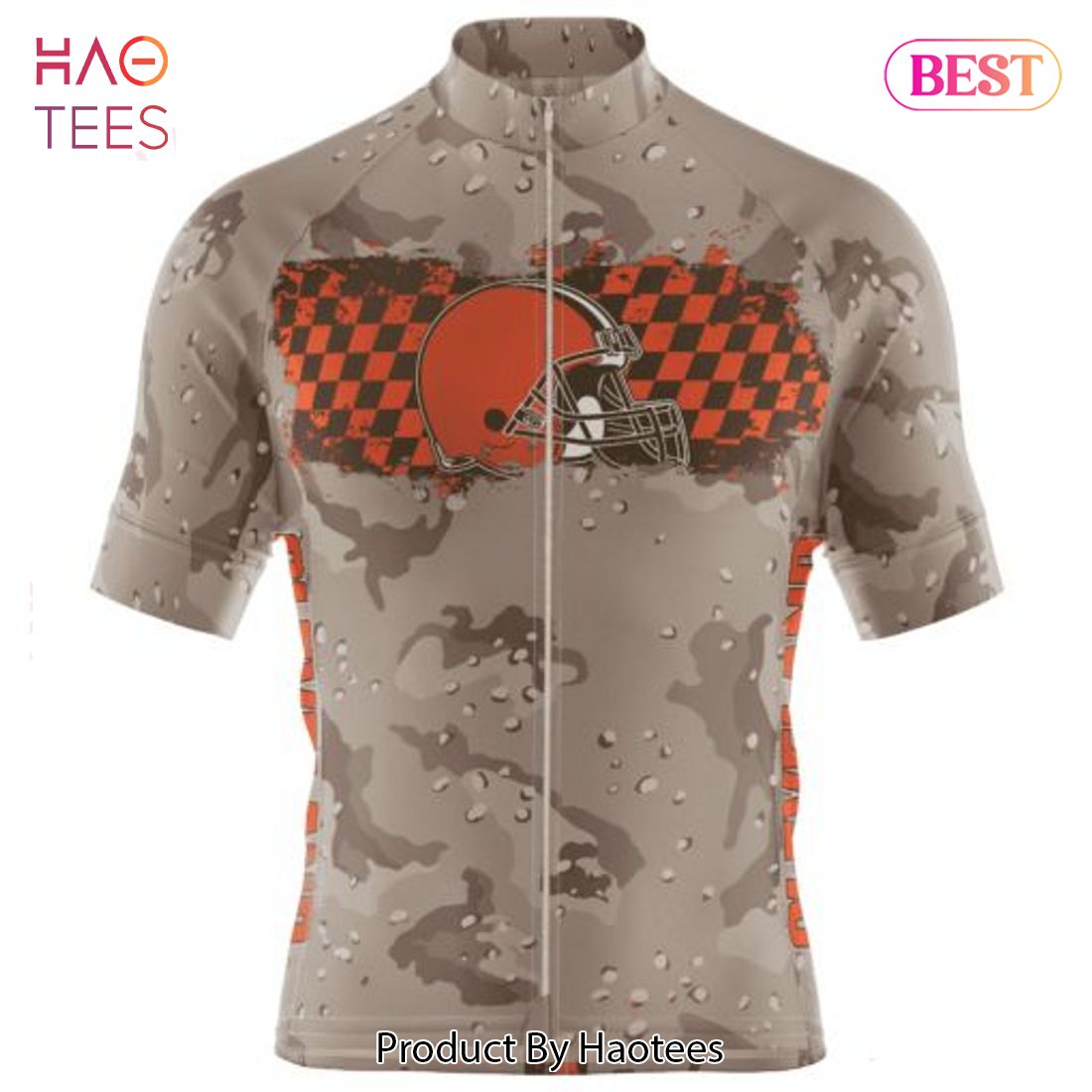 BEST NFL Cleveland Browns Special Desert Camo Design Cycling