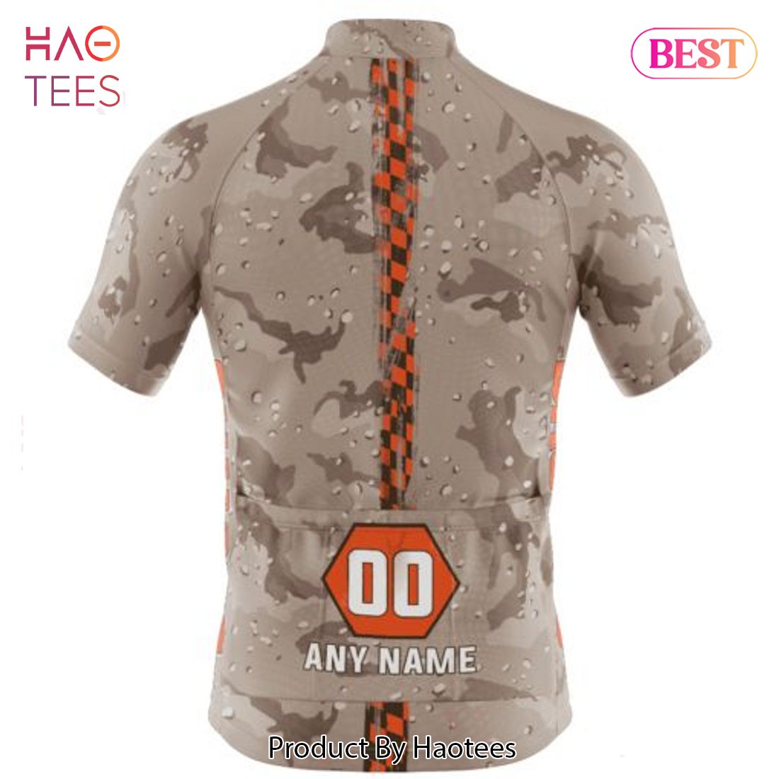 BEST NFL Cleveland Browns Special Desert Camo Design Cycling Jersey Hoodie