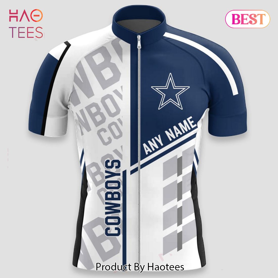 HOT Dallas Cowboys Mono Cycling Jersey Hoodie